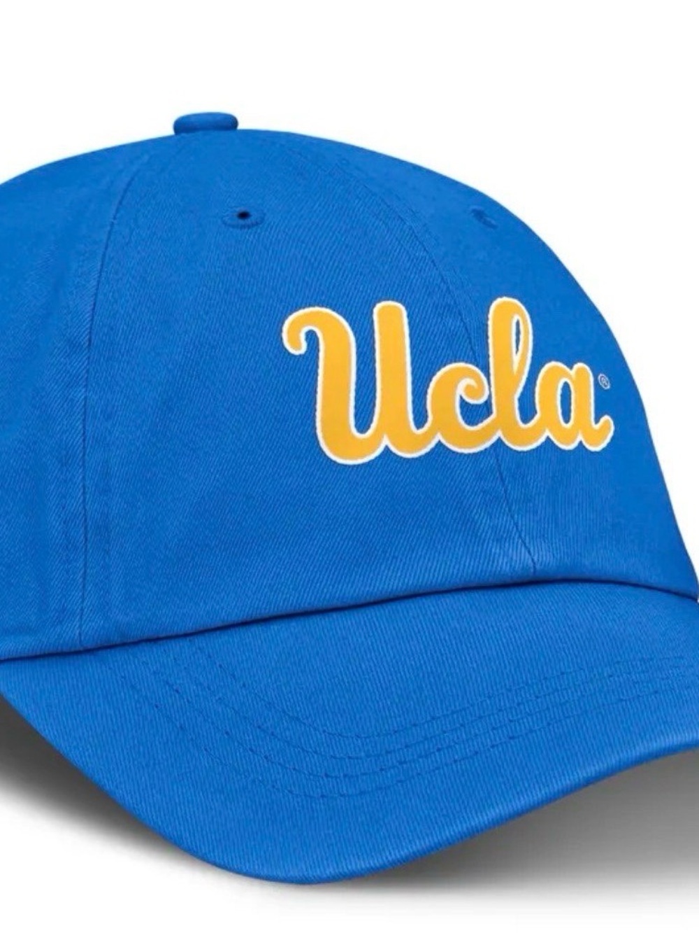 UCLA Script Logo Blue Baseball Cap - Picture 3 of 4